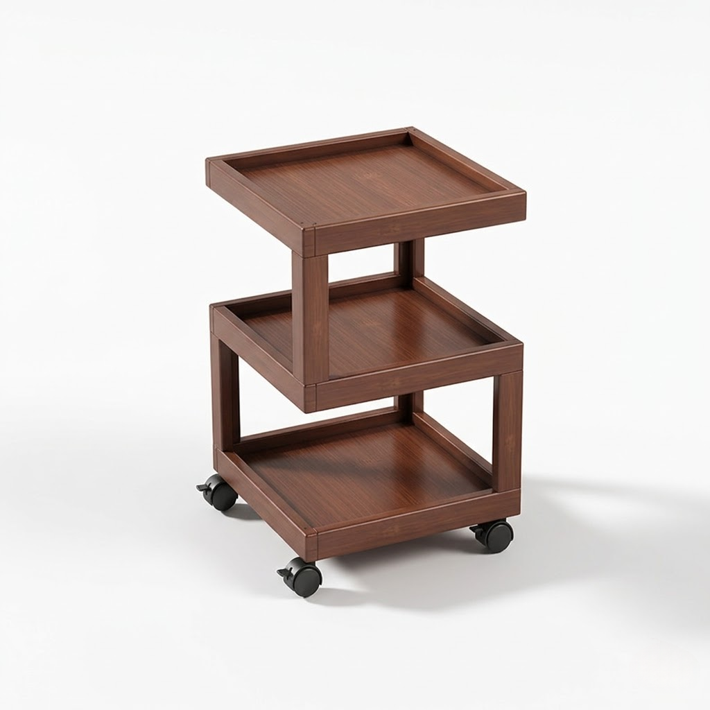 Minimalist Mobile Nightstand & Side Table