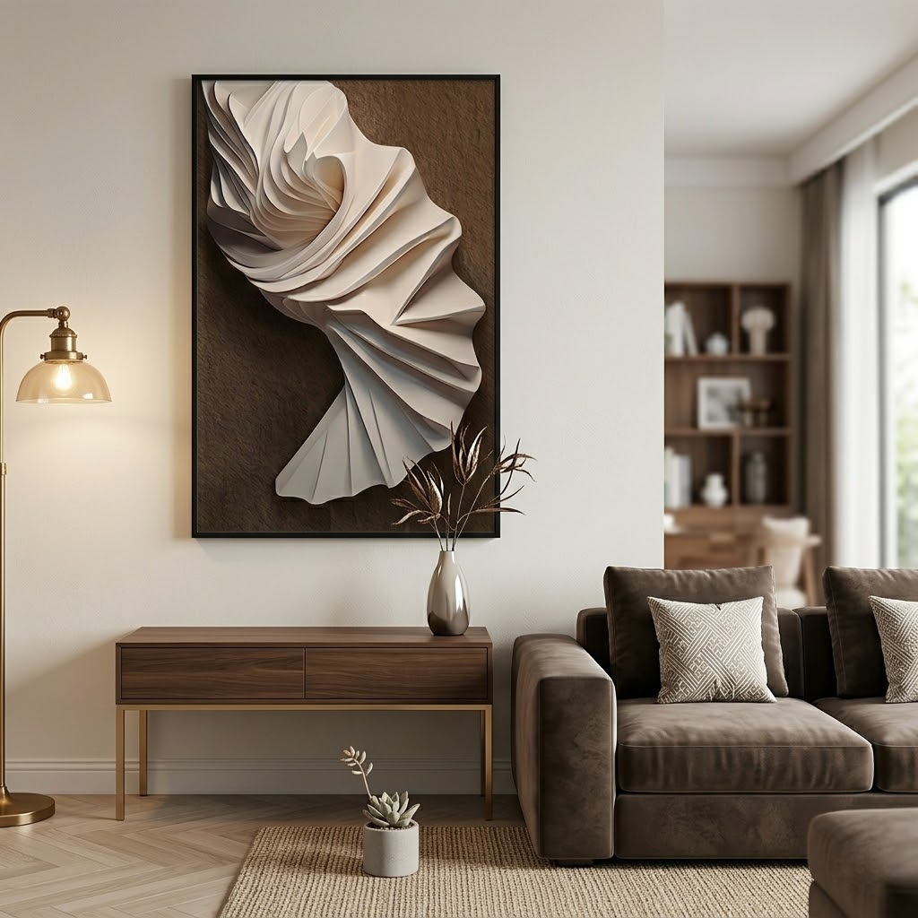 Italian-Inspired Minimalist Textured Wall Art